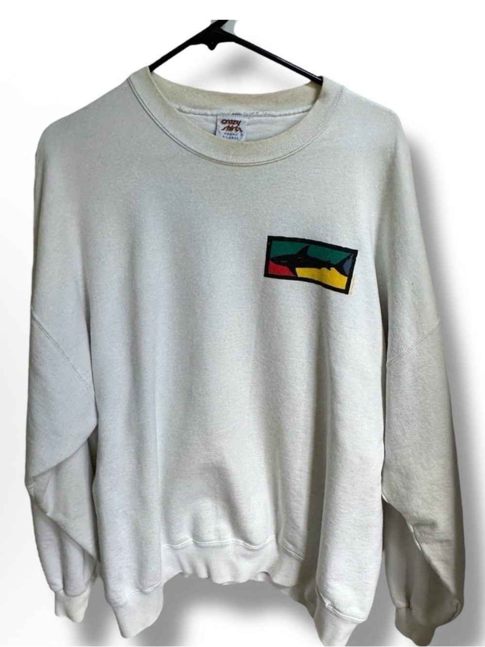 San Diego City Sweatshirt XL Men’s USA Surf Skate Fish Graphic True Vintage 80s